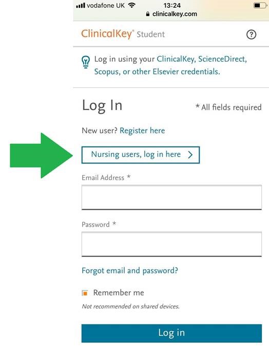Mobile access Bookshelf mobile and desktop apps ClinicalKey Student